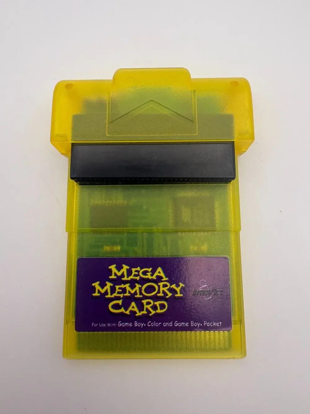 InterAct Mega Memory Card Game Boy Color Pocket Save Memory Card Yellow
